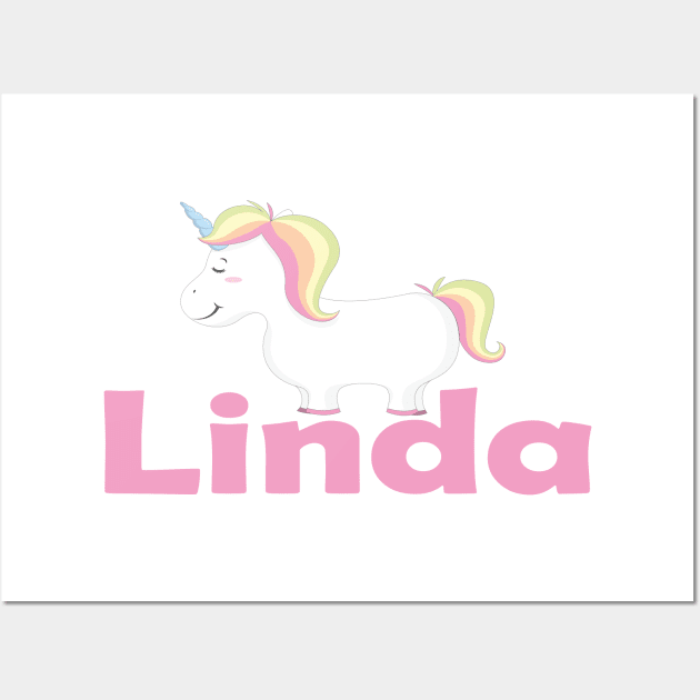 Linda Unicorn Wall Art by ProjectX23Red